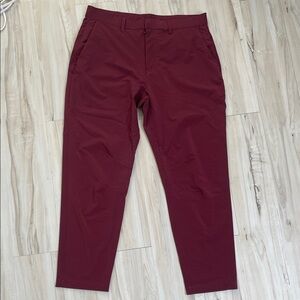 Fabletics Men's Deep Red Chinos